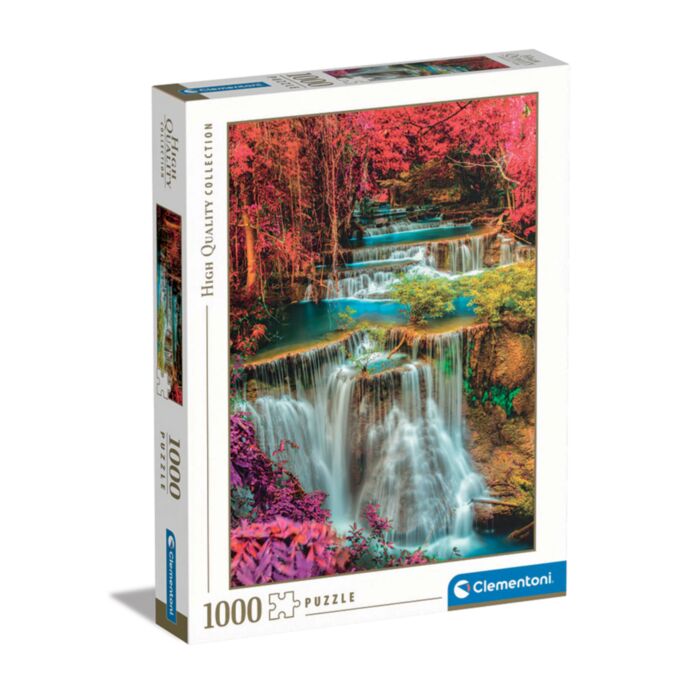Clementoni Puzzle High Quality Collection Colorful Thai Waterfalls 1000 pcs