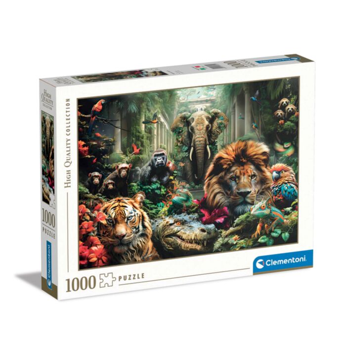 Clementoni Puzzle High Quality Collection Amazing Jungle 1000 pcs