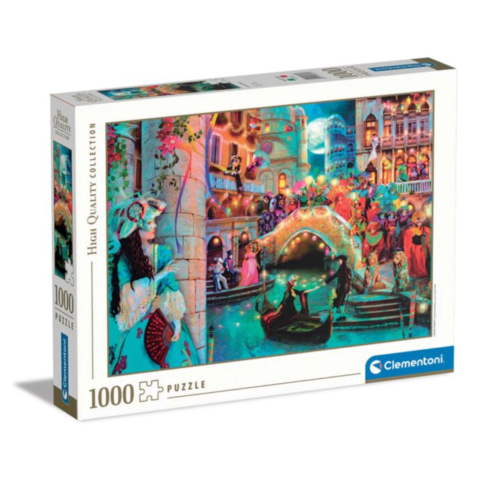 Clementoni Puzzle High Quality Collection Venetian Carnival 1000 pcs