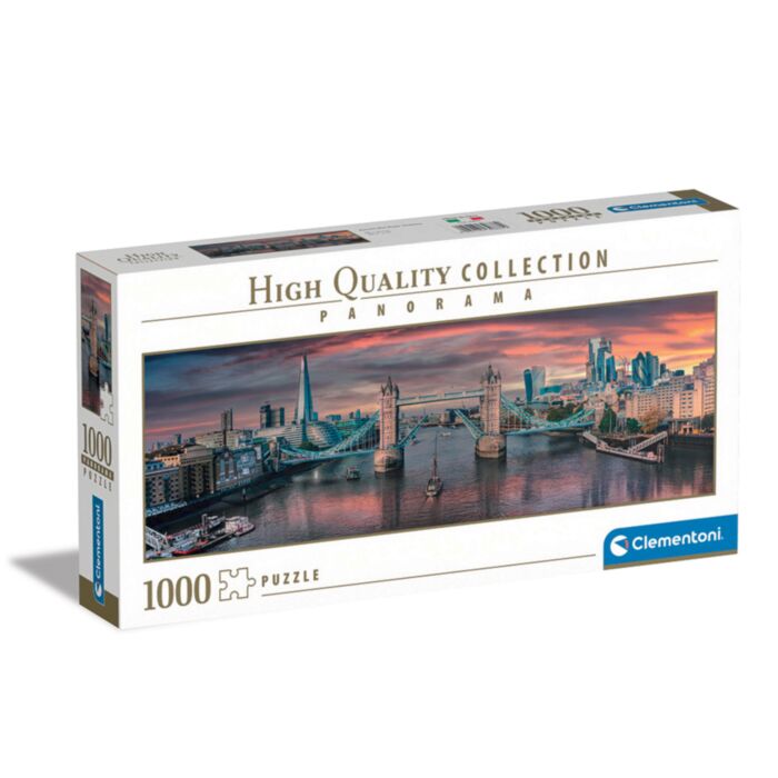 Clementoni Puzzle Panorama High Quality Collection Along The River Thames 1000 pcs