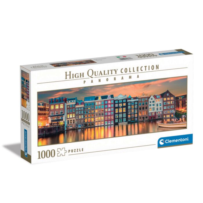 Clementoni Puzzle Panorama High Quality Collection Bright Amsterdam 1000 pcs