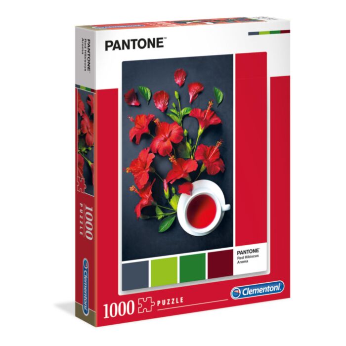 Clementoni Παζλ Pantone Κόκκινος Ιβίσκος 1000 τμχ