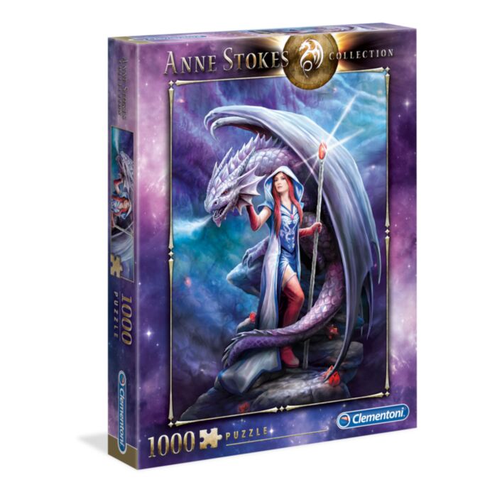 Clementoni Παζλ Anne Stokes Dragon Mage 1000 τμχ