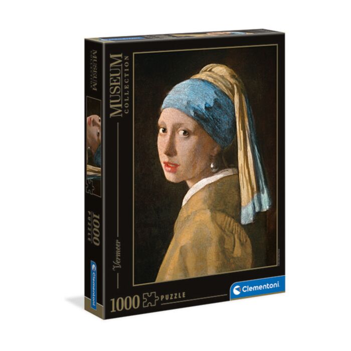 Clementoni Παζλ Museum Collection Vermeer: Κορίτσι Με Μαργαριταρένιο Σκουλαρίκι 1000 τμχ