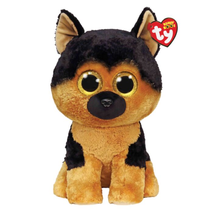 TY Beanie Boos Spirit Plush German Shepherd Dog Brown And Black 40cm