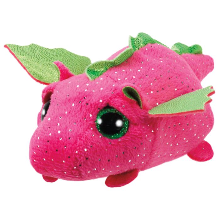 TY Teeny Darby Plush Dragon Pink 4.5cm