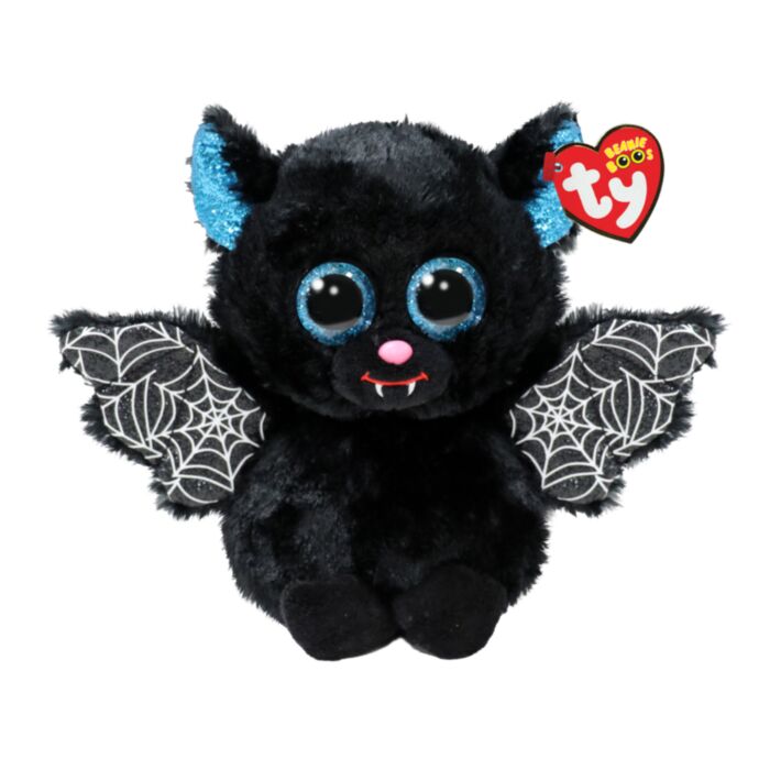 TY Beanie Boos Batrick Plush Bat Black 15cm