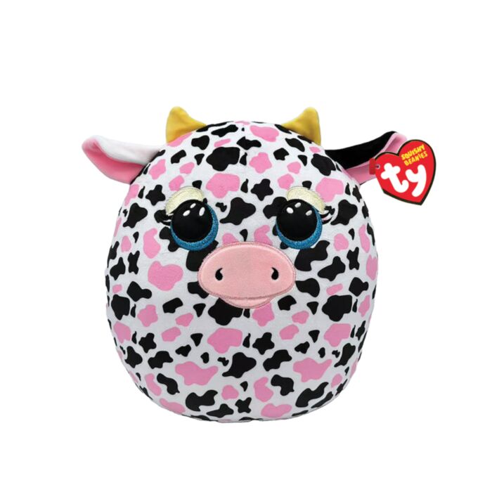 TY Squishy Beanies Milkshake Cow Multicolor 25cm