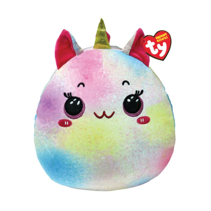 TY Squishy Beanies Maisie Unicorn Multicolor 26cm