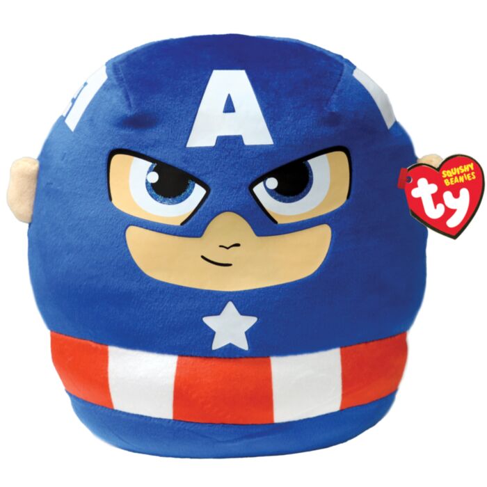 TY Squishy Beanies Captain America 26cm