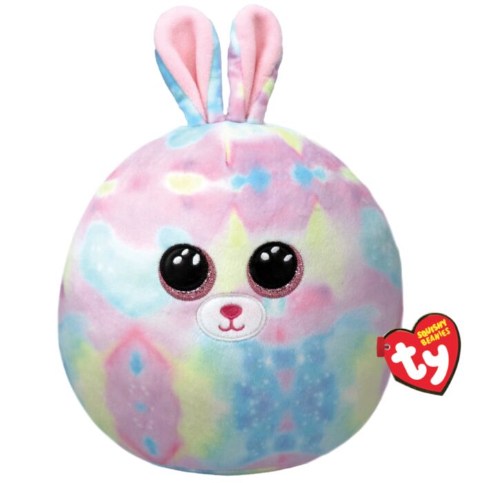 TY Squishy Beanies Floppity Bunny Pastel 26cm