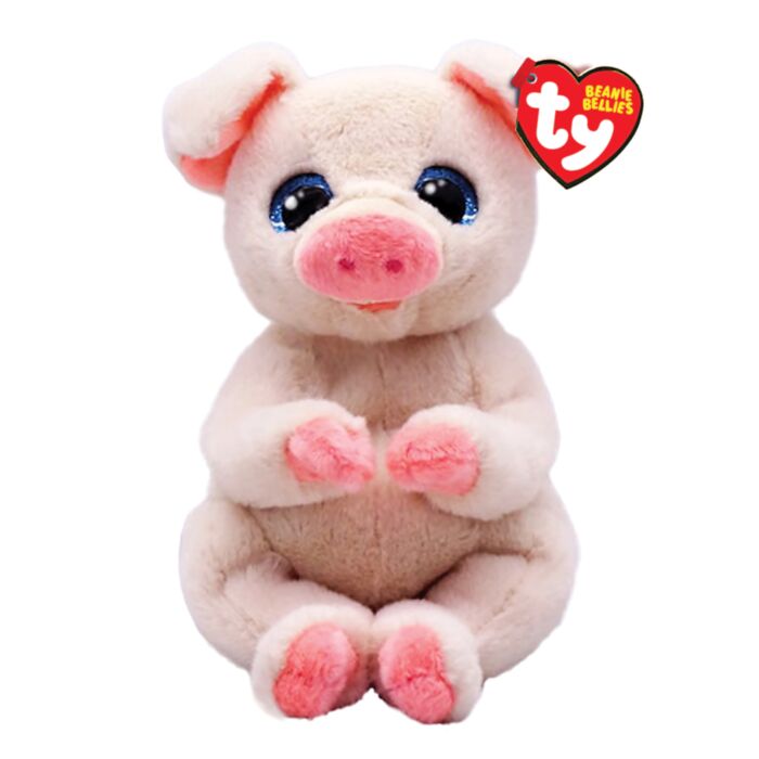 TY Beanie Bellies Penelope Plush Pig Pink 15cm