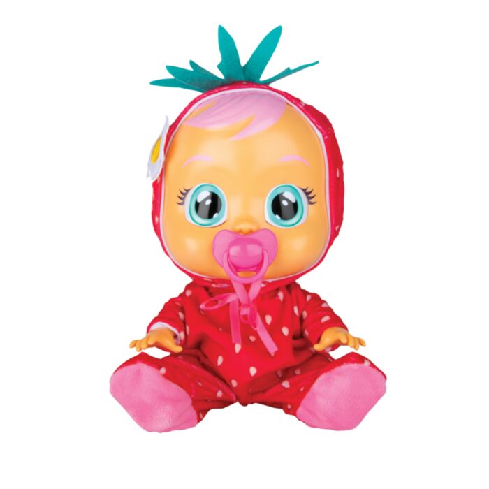 Cry Babies Tutti Frutti Ella - Interactive Baby Doll Strawberry Cries Real Tears