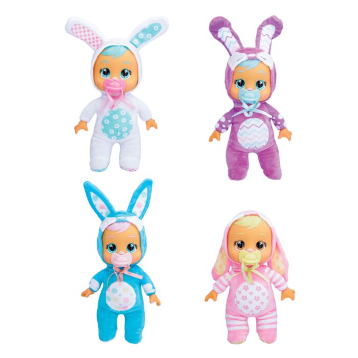 Cry Babies Tiny Cuddles Bunnies Interactive Baby Doll Cries Real Tears