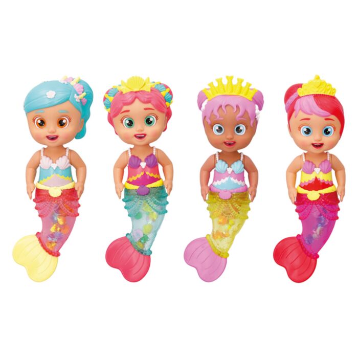 Platsoulinia Bath Doll Shimmer Mermaids