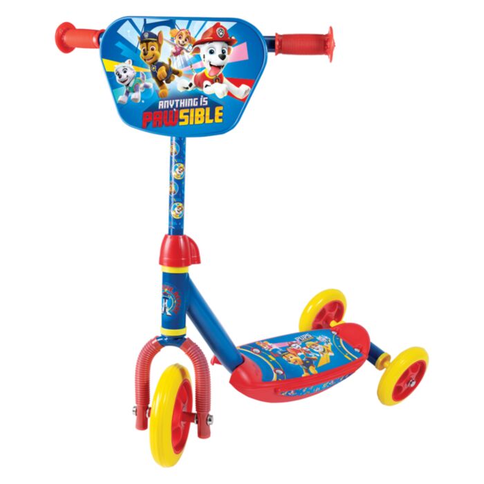 AS Wheels Kids 3-Wheel Scooter Paw Patrol For Ages 2-5