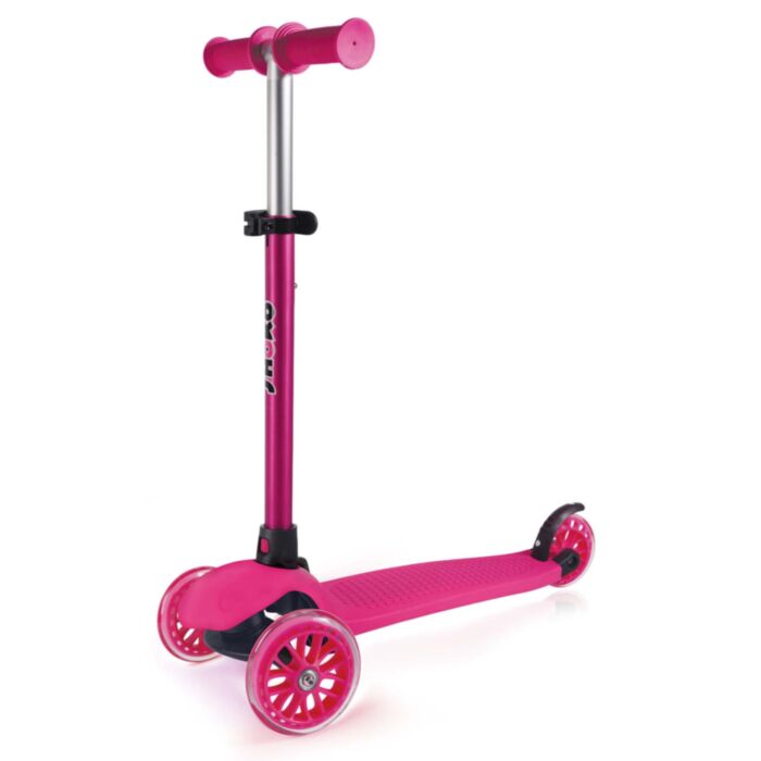 Shoko Kids Scooter Go Fit With 3 Wheels Pink Color For Ages 3+