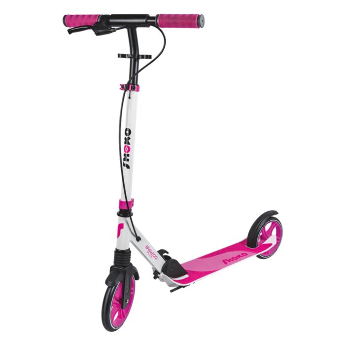 Shoko Kids Scooter BW 200 Plus With 2 Wheels 200mm Fuchsia Color For Ages 8+