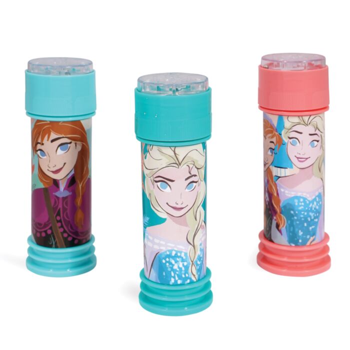 AS 3 Bubble Blowing Bottles Disney Frozen For Ages 3+