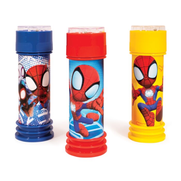 AS 3 Bubble Blowing Bottles Marvel Spidey And His Amazing Friends For Ages 3+