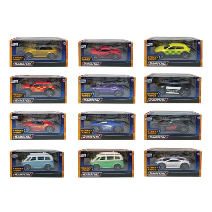 Teamsterz Street Kingz Die-Cast Cars For Ages 3+