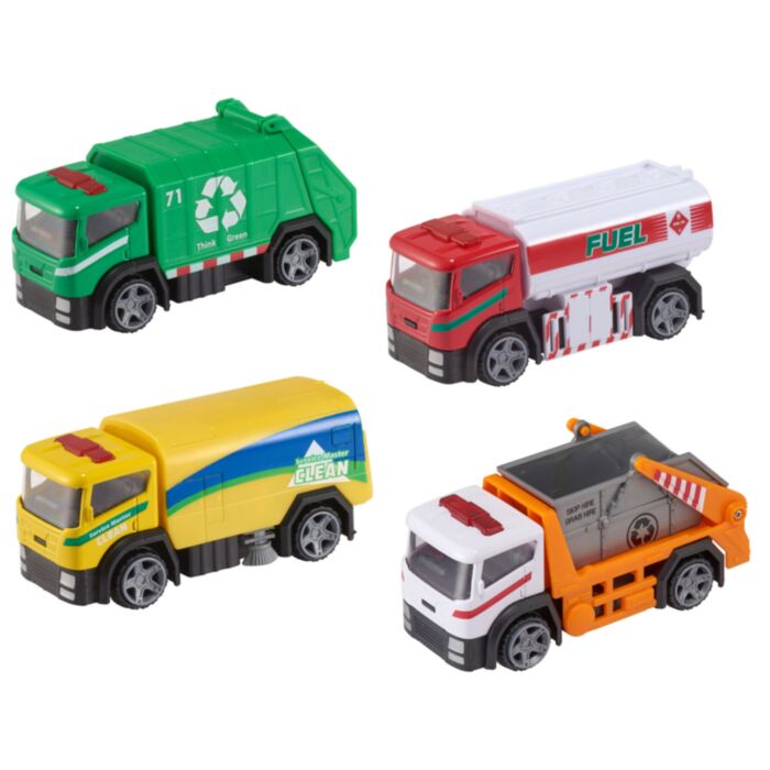 Teamsterz Street Kingz City Trucks Die-Cast Vehicles For Ages 3+