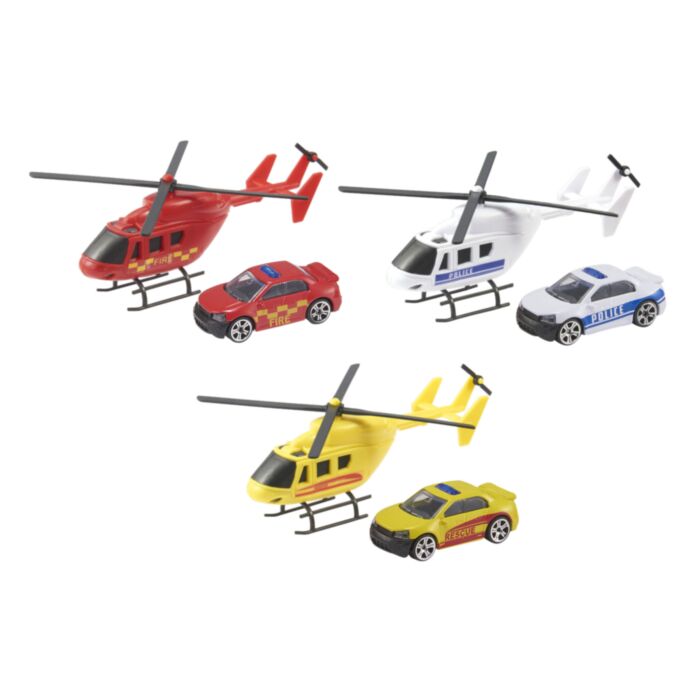 Teamsterz Emergency Reponse Die-Cast Vehicles For Ages 3+