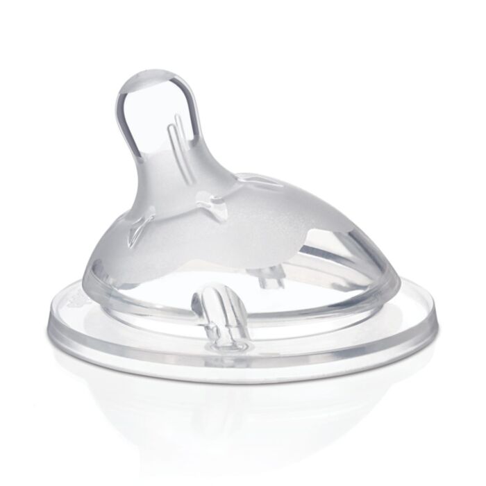 Chicco Silicone Nipple Natural Feeling Normal Flow for 0+ Months