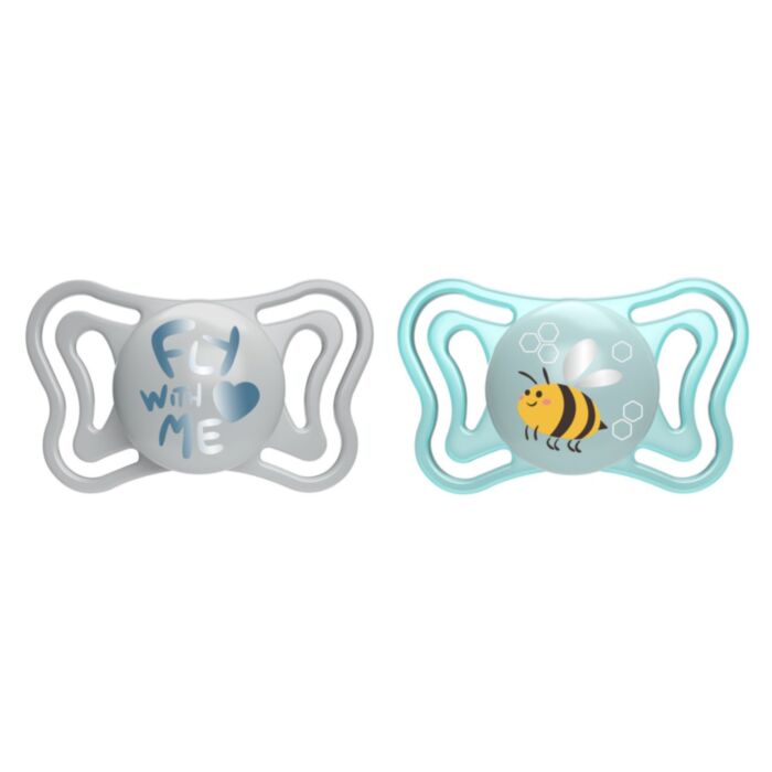 Chicco Light PhysioForma Pacifiers Blue for 2-6 Months 2 pcs