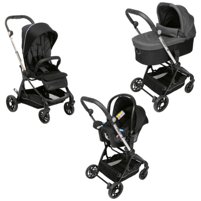 Chicco Καρότσι Μωρού One 4 Ever Light Pirate Black για Παιδί έως 22kg