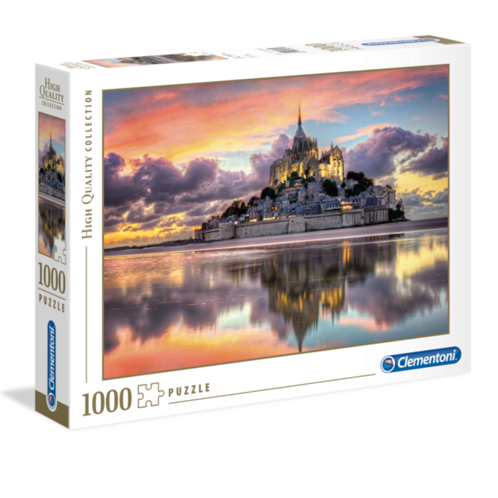 Clementoni Puzzle High Quality Collection Le Magnifique Mont Saint-Michel 1000 pcs