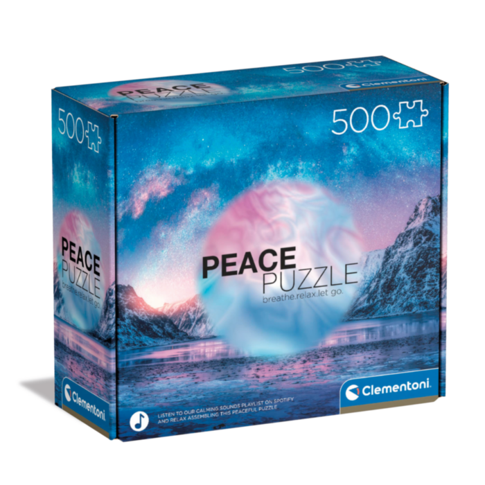 Clementoni Puzzle Peace Puzzles Light Blue 500 pcs